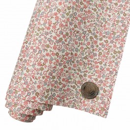 Еко шкіра "Дрібні квіти", розмір 19,5х15см