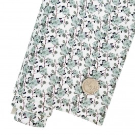 Еко шкіра "Квіти", розмір 19,5х15см