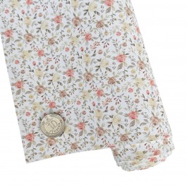 Еко шкіра "Квіти", розмір 19,5х15см