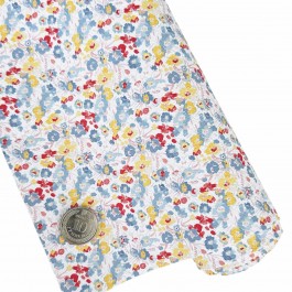 Еко шкіра "Квіти", розмір 19,5х15см