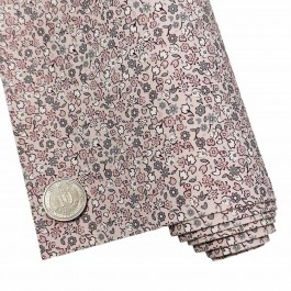 Еко шкіра "Дрібні квіти", розмір 19,5х15см