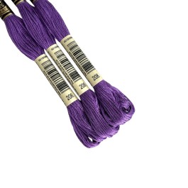 Нитки муліне DMC 208. (арт.117)