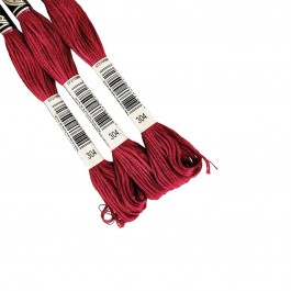 Нитки муліне DMC 304. (арт.117)