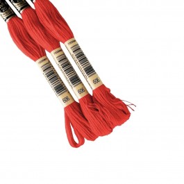 Нитки муліне DMC 606. (арт.117)