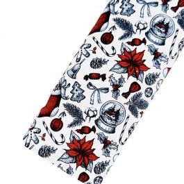 Еко шкіра "Новорічна", розмір 19,5х15см