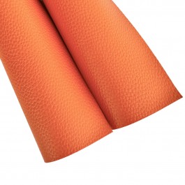 Еко шкіра, розмір 20х16,5см, оранжевого кольору