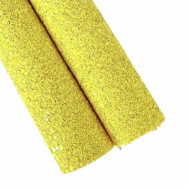 Глітер "матові блискітки", розмір 20х16,5см, жовтого кольору