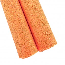 Глітер "матові блискітки", розмір 20х16,5см, оранжевого кольору