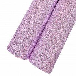 Глітер "Крупний блиск" відріз 20х17см рожевого (холодного) кольору