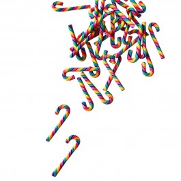 Льодяники, розмір 3х0,4см, колір мікс