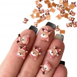 Міні кабашон "Оленятко" 1,1х0,9см