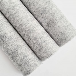 Корейський м'який фетр (RN03) сірого меланж кольору