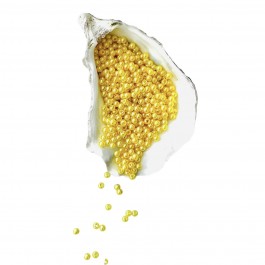 Намистини (перлини) 3мм жовтого кольору (150шт)