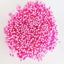 Тичинки рожеві глянцеві двосторонні