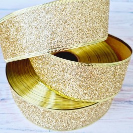Стрічка глітерна новорічна 5cм, шириною 5см