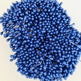 Тичинки сині глянцеві, двосторонні