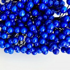 Ягідки глянцеві на проволці 0,8см