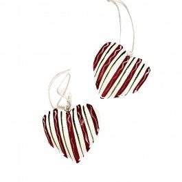 Підвіска (дзвоник) металева "Серце", 6х6см