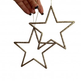 Підвіска "Зірка" золотого кольору