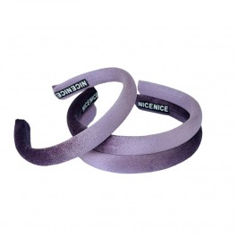 обруч об'ємний лавандового кольору