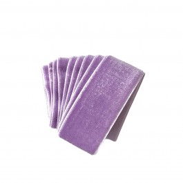 Оксамитова стрічка 2,5см бузкового кольору 