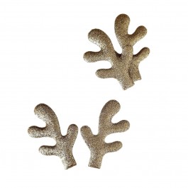 Ріжки оленя світло золотого кольору, двосторонні