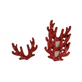 Ріжки оленя червоного кольору