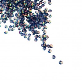 Паєтка випукла 4мм бузкового кольору "хамелеон"