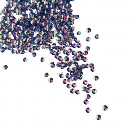 Паєтка випукла 4мм фіолетового кольору "хамелеон"