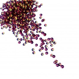 Паєтка випукла 4мм малиново фіолетового кольору "хамелеон"