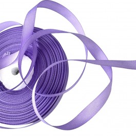 Репсова стрічка 1см бузкового кольору