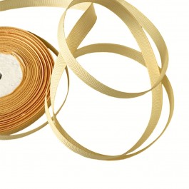 Репсова стрічка 1см бежевого кольору