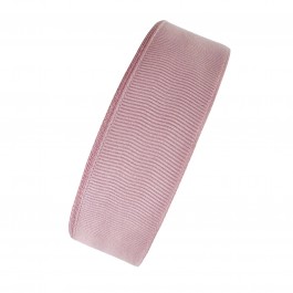 Репсова стрічка 2,5см темно пудрового кольору
