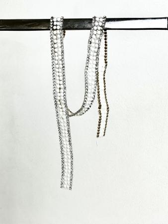 Стразова стрічка на силіконі