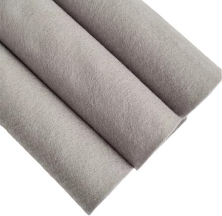 Корейський м"який фетр (RN16) колір нікель