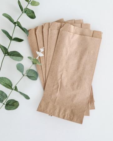 Паперові пакети саше 21х10см