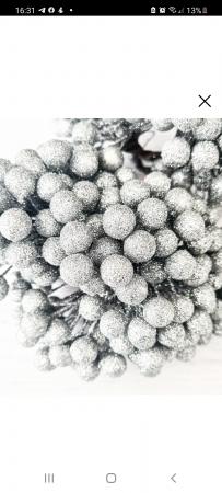 Кульки глітерні на проволці