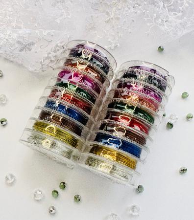 Дріт для рукоділля 0,3мм (10котушок)