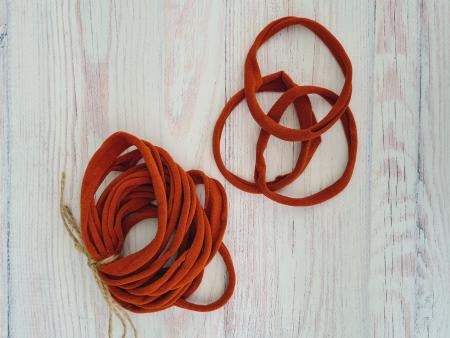 Пов'язка на голову One Size теракотового кольору