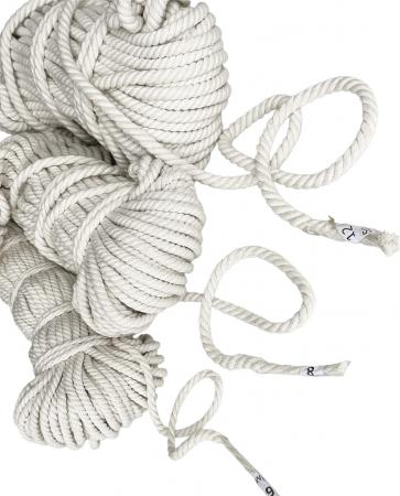 Бавовняна мотузка (макраме) 6мм, 8мм, 12мм