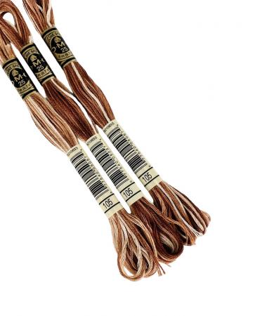 Нитки муліне (меланжеві) DMC Color Variations для вишивання, № 105