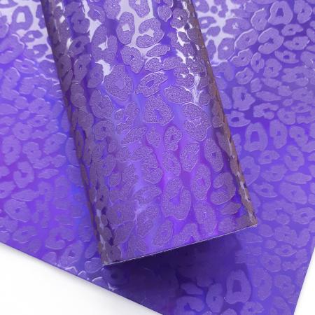 Глянець фіолетовий леопардовий