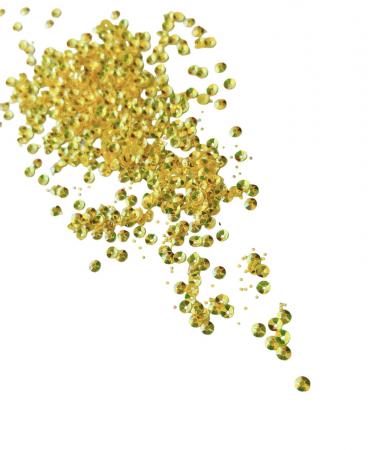 Паєтка випукла 4мм бірюзового кольору "хамелеон"