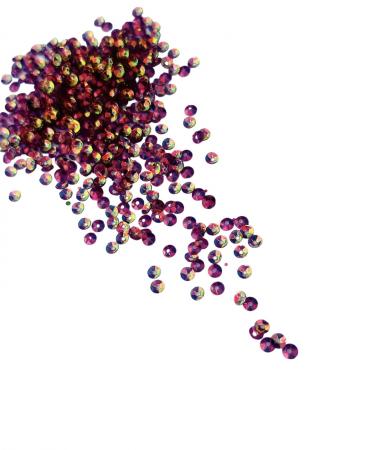 Паєтка випукла 4мм малиново фіолетового кольору "хамелеон"