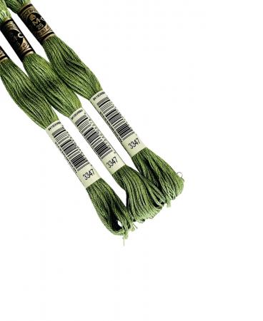 Нитки муліне DMC 3347 (арт.117)