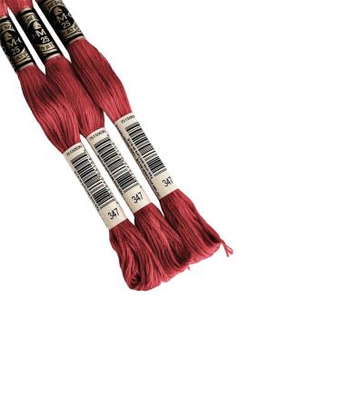 Нитки муліне DMC 347 (арт.117)