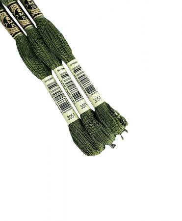 Нитки муліне DMC 3051 (арт.117)