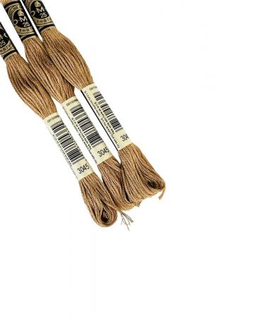 Нитки муліне DMC 3045 (арт.117)