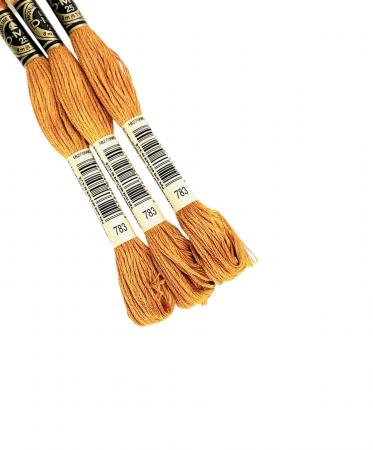 Нитки муліне DMC 783 (арт.117)