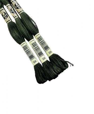 Нитки муліне DMC 934 (арт.117)